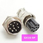 GX16-9 Connector Male and Female