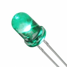 Optosupply 5mm Round Led Clear Mint Green