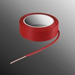 HELUKABEL  Project Draad H05V-U 2,3 x 0,5mm², Massieve Kern, Brand Vertragend - Rood