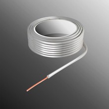 HELUKABEL  Project Wire H05V-U 2.3 x 0.5mm², Solid Core, Fire Retardant - White