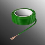 HELUKABEL  Project Draad H05V-K 2,5 x 0,5mm², Multivezel Kern, Brand Vertragend - Groen