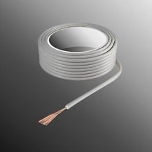 HELUKABEL  Project Wire H05V-K 2.5 x 0.5mm², Fiber Fiber Core, Fire Retardant - White