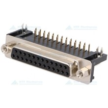 Connfly D-SUB Print Connector Male 25 Pin