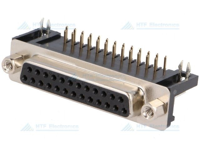 Connfly D-SUB Print Connector Male 25 Pin