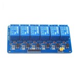 5V 6 Channel Relay Module with Light Coupling