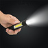 Flashlight with a COB LED, magnet and a pen clip