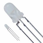 5mm Bi-Color Led Diffuus Rood/Groen Common Cathode