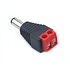 DC Power Plug Male Rood 2.1 x 5.5 mm