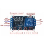 Channel Delay Power-off Relay Module with Cycle Timing Circuit Switch