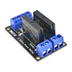 2 Channel 5v Low Level solid state relay module 250v 2a fuse