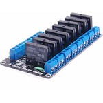 8 Channel 5v Low Level solid state relay module 250v 2a fuse