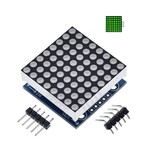 MAX7219 dot matrix module Green