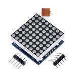 MAX7219 dot matrix module Rood