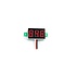 Mini Voltmeter red 3 wires 0-100V 0.36 inch