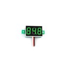 Mini Voltmeter Groen 3draden 0-100V 0,36 inch