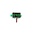Mini Voltmeter Green 3 wires 0-100V 0.36 inch