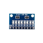 8 Bit LED Module Blauw CA