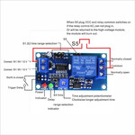 Delay switch Relay with Timer Max DC 12V