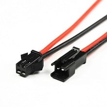 JST SM 2pins Male / Female Connector and Cable