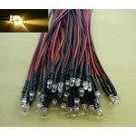 3mm Pre Wired Led Helder Warm Wit 24V