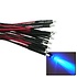 3mm Pre Wired Led Helder Blauw 24V