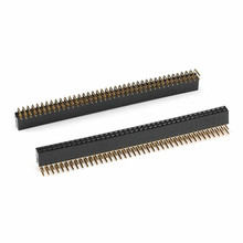 Header Female 2x40 pins 90 graden