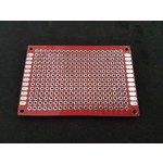 PCB Double-sided Red 6x8cm FR4