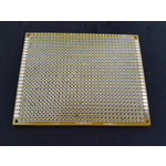 PCB Double-sided Yellow 7x9cm FR4