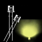 3mm Flat top Led Helder Warm Wit