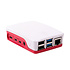 ABS Raspberry Pi CaseRed/White with Logo