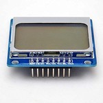 5110 LCD Screen voor Arduino Blauw