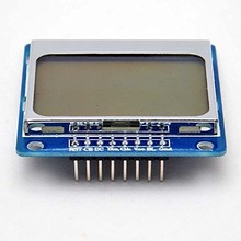 5110 LCD Screen voor Arduino Blauw