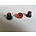 Potentiometer knob Red D-Shaft 6mm