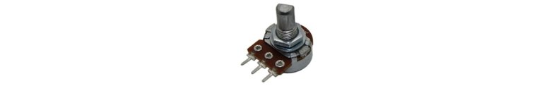Potentiometer Linear Mono D-Shaft