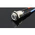 12mm Pressure Switch Latching with Ring Lighting White 12 to 24V