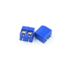 KF301 Print connector with screw fixing 2gang Blue