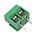 KF301 Print connector with screw mounting 2-way Green