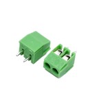 Kf350 Print connector met schroefbevestiging 2voudig Groen
