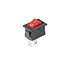 Rocker switch KCD11 on-off Red