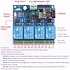 ESP8266 ESP-01 5V 4 Channel WiFi Relay Module