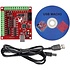 4 Axis MACH3 CNC 100Khz Breakout Board including USB Cable and CD