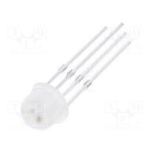 Worldsemi 5mm Straw Hat Led WS2812D-F5 RGB Programmable