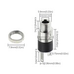 3.5mm Audio Connector Panel Mount 3 pin