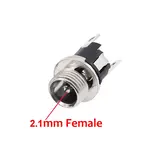 DC Power Connector with screw connection 2.1x5.5mm