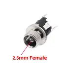 DC Power Connector met schroef verbinding 2,5x5,5mm