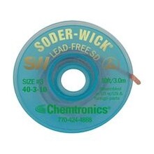 Chemtronics Desoldering ribbon W:2.8mm; L:1.5m For lead-free solder