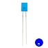 2x3x4mm Led Gekleurd Diffuus Blauw