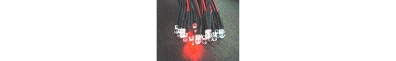 3mm Pre Wired LED Flasher 24V