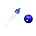 2mm Round Led Colored Diffused Blue
