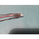 3mm Pre Wired Bi-color LED Common Anode Red/Blue